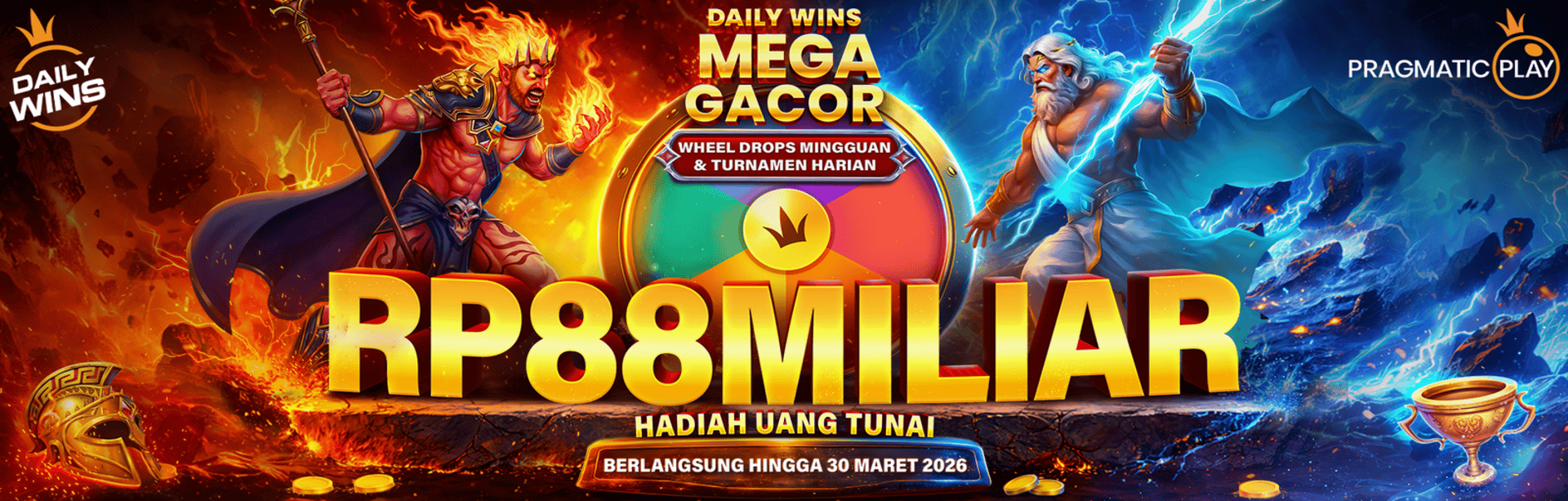 PP - DAILY WINS MEGA GACOR SEASON 3 LEVEL 11